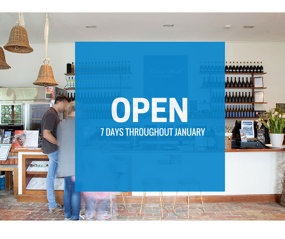 Open 7 Days in January!