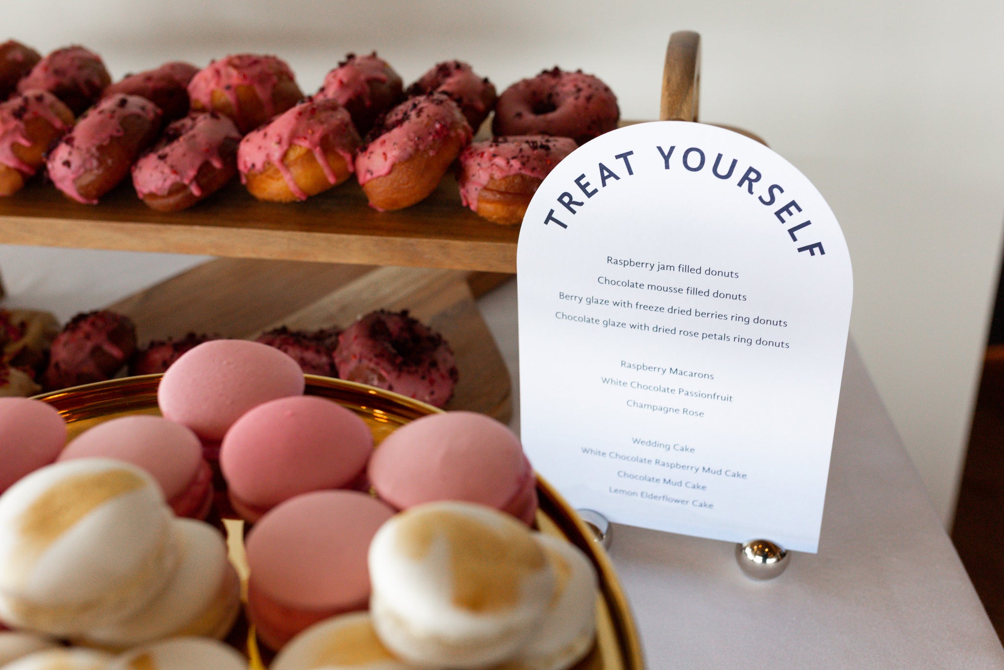 Dessert station